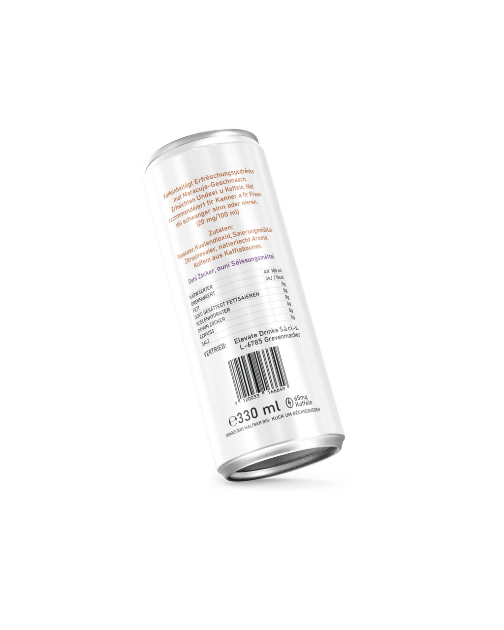 Elevate Sparkling Passion Fruit 24-Pack
